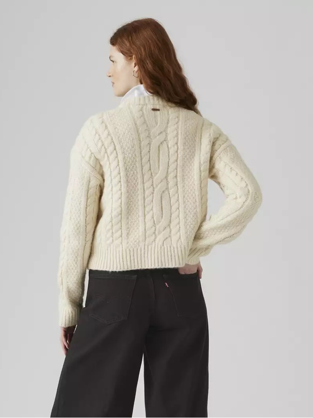 Levi’s Ines Cable Sweater - Picture 3 of 5